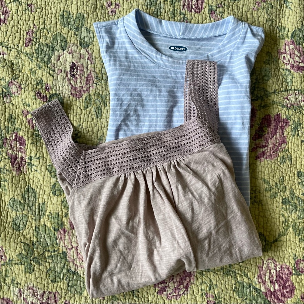 Lot of Two Old Navy Tanks NWT